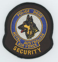 FOREIGN,AUSTRALIA,ROYAL AUSTRALIAN AIR FORCE K-9 SECURITY 1